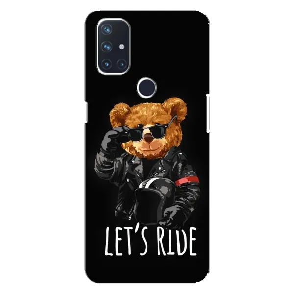 Чехол с рисунком «Модный Мишка» для OnePlus Nord 10 5G Чехол с рисунком «Модный Мишка» для OnePlus Nord 10 5G