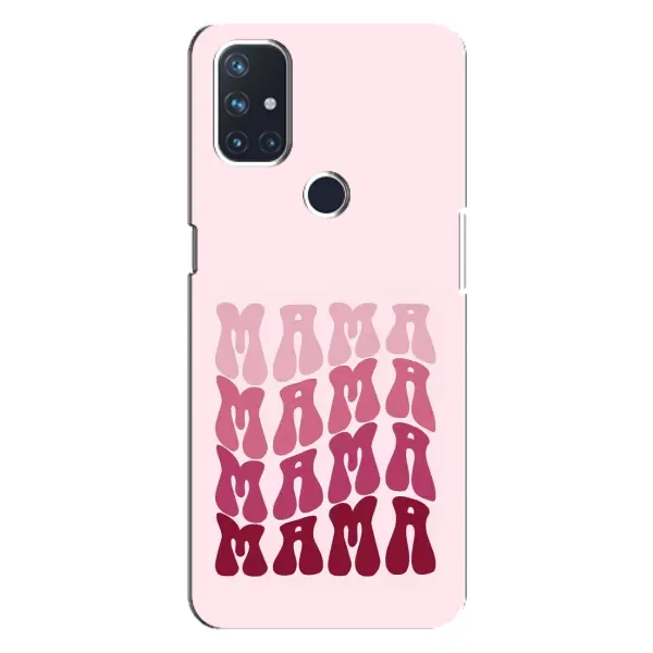 Чехол с рисунком «Надпись мама» для OnePlus Nord 10 5G Чехол с рисунком «Надпись мама» для OnePlus Nord 10 5G
