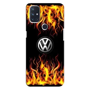 Чехол "Фольксваген" для OnePlus Nord 10 5G (Огненный Лого)