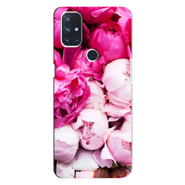 Чехол с рисунком «Пионы» для OnePlus Nord 10 5G Чехол с рисунком «Пионы» для OnePlus Nord 10 5G