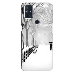 Чехлы на Новый Год OnePlus Nord 10 5G (Снегом замело)