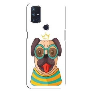 Бампер для OnePlus Nord 10 5G з картинкою "Песики" (Собака Король)