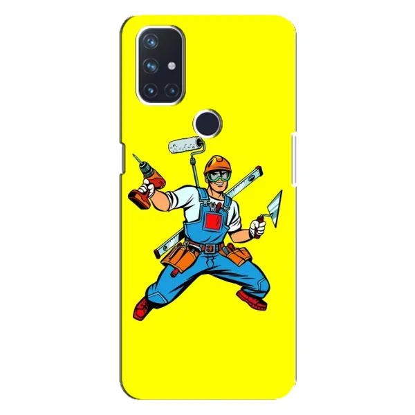 Чехол с рисунком «Строитель» для OnePlus Nord 10 5G Чехол с рисунком «Строитель» для OnePlus Nord 10 5G