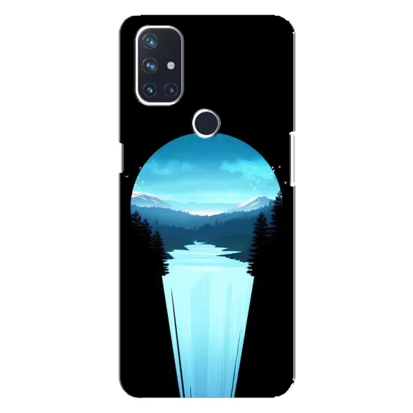 Чехол с рисунком «Синий Водопад» для OnePlus Nord 10 5G Чехол с рисунком «Синий Водопад» для OnePlus Nord 10 5G