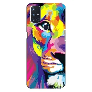 Чохол з картинкою на OnePlus Nord 10 5G (Яскравий Лев)