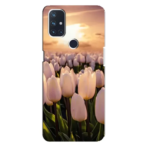 Чехол с рисунком «Закат с цветами» для OnePlus Nord 10 5G Чехол с рисунком «Закат с цветами» для OnePlus Nord 10 5G