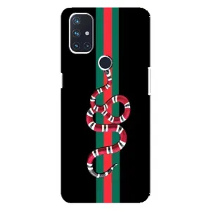 Чохли бренд ГУЧЧІ для OnePlus Nord 10 5G (Змій Гуччі)