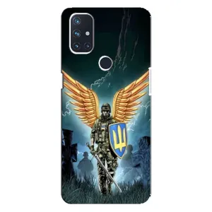 Патриотический Чехол для OnePlus Nord 10 5G (ЗСУ з крильями)