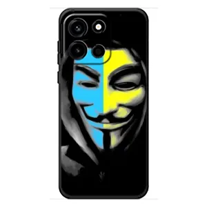 Чехол с Украинской символикой на ВанПлюс Турбо 6 (Анонимус патриот)