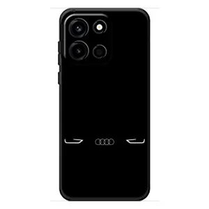 Чехол с рисунком «Силует Audi» для OnePlus Turbo 6