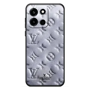 Текстурний Чохол Louis Vuitton для ОнеПлус Турбо 6 (Білий ЛВ)