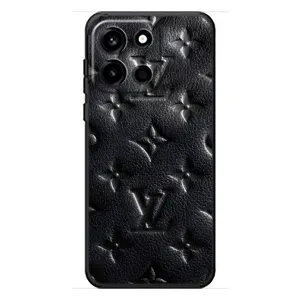 Текстурний Чохол Louis Vuitton для ОнеПлус Турбо 6 (Чорний ЛВ)