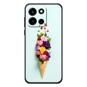 Чехлы с тематикой "ЦВЕТЫ" на OnePlus Turbo 6 (Цветок-мороженное)