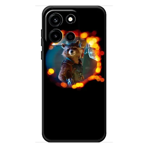 Чехол с рисунком «Енот Ракета» для OnePlus Turbo 6