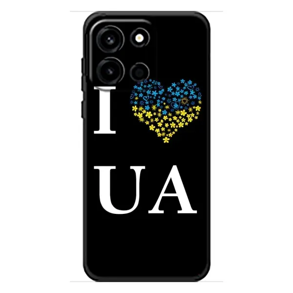 Чехол с рисунком «I Love UA» для OnePlus Turbo 6 Чехол с рисунком «I Love UA» для OnePlus Turbo 6