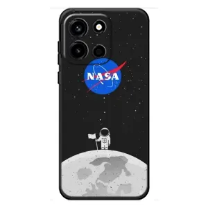Силиконовый бампер с принтом "Наса" на OnePlus Turbo 6 (Космонавт NASA)