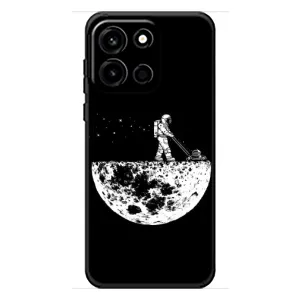 Силиконовый Чехол с принтом "Космонавты" на OnePlus Turbo 6 (Космонавт)