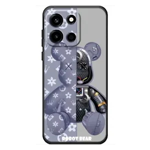 Силіконовий чохол для OnePlus Turbo 6 (Ведмідь Louis Vuitton)