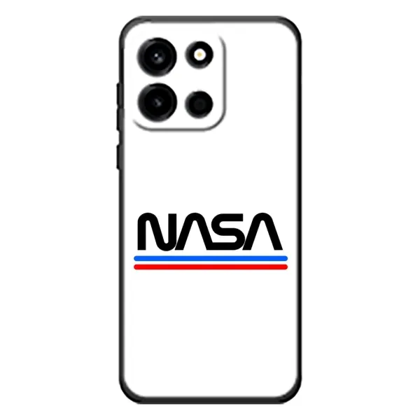 Чехол с рисунком «NASA на белом фоне» для OnePlus Turbo 6