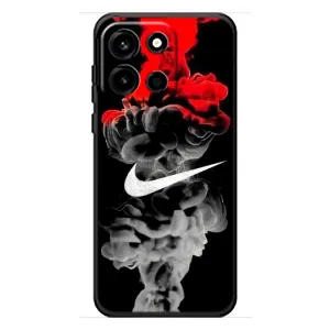 Силіконовый Чохол на OnePlus Turbo 6 з картинкою НАЙК (Nike дим)