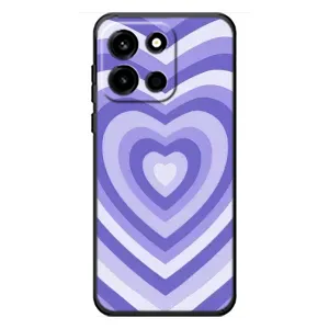 Чохли з тематикою "Маленькі Сердчеки" на OnePlus Turbo 6 (Серце фіолет)