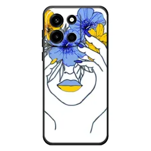 Чохол на OnePlus Turbo 6 (Український дизайн) (Українка на всю голову)