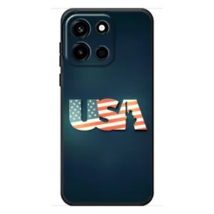 Чехол Флаг USA для OnePlus Turbo 6 (USA)