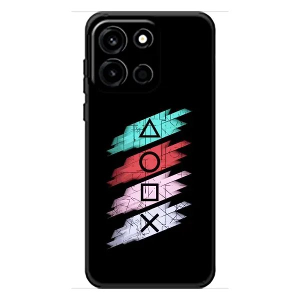 Чехол с рисунком «Значки Sony» для OnePlus Turbo 6 Чехол с рисунком «Значки Sony» для OnePlus Turbo 6