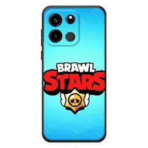 Силиконовый Чехол на OnePlus Turbo 6V с картинкой Brawl Stars (Бравл Старс)