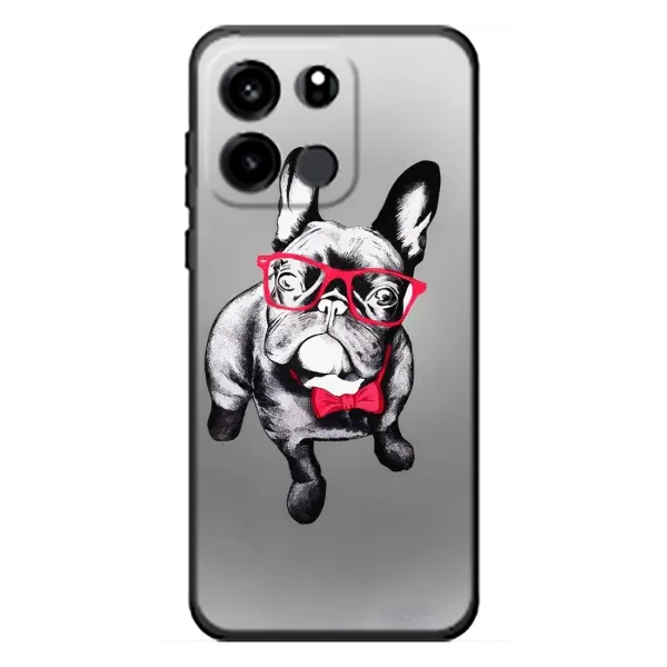 Чехол с рисунком «Бульдог в очках» для OnePlus Turbo 6V Чехол с рисунком «Бульдог в очках» для OnePlus Turbo 6V