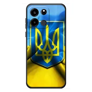 Чехол с картинкой (Патриотический ГЕРБ) на OnePlus Turbo 6V (Герб и Флаг Украины)