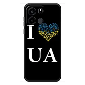 Силиконовый Чехол на OnePlus Turbo 6V (Я-Украина) (I Love UA)