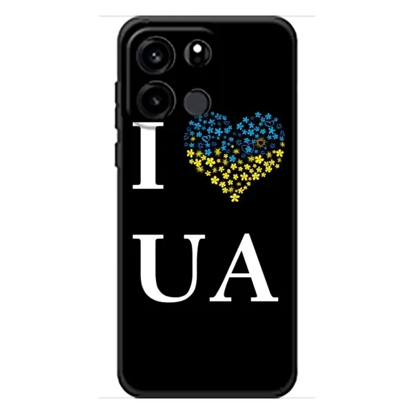 Чехол с рисунком «I Love UA» для OnePlus Turbo 6V