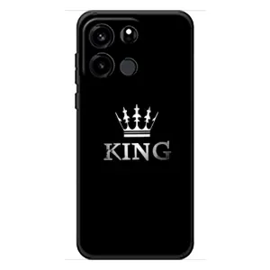 Чехол (Корона на чёрном фоне) для Уанплас Турбо 6В (KING)