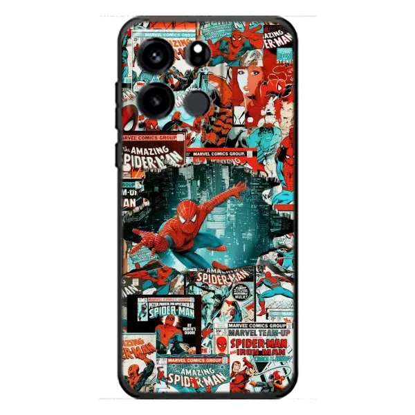 Чехол с рисунком «Комиксы Человек Паук» для OnePlus Turbo 6V Чехол с рисунком «Комиксы Человек Паук» для OnePlus Turbo 6V