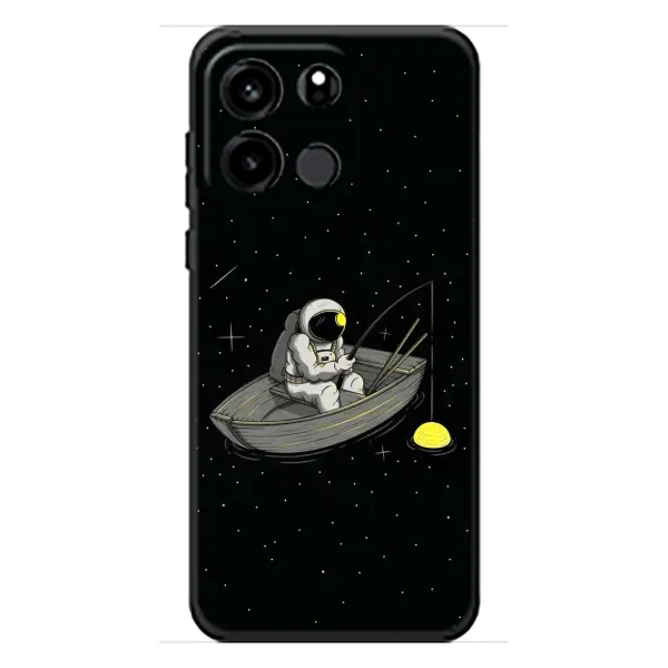 Чехол с рисунком «Космонавт на рыбалке» для OnePlus Turbo 6V Чехол с рисунком «Космонавт на рыбалке» для OnePlus Turbo 6V