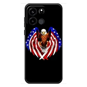 Чохол Прапор USA для OnePlus Turbo 6V (Крила США)