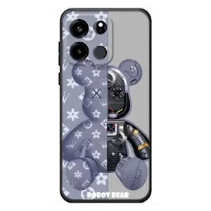 Силіконовий чохол для OnePlus Turbo 6V (Ведмідь Louis Vuitton)
