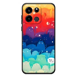 Силіконовий чохол з котиком для OnePlus Turbo 6V (Mew)