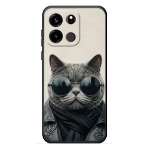 Чохол на тематику: Коти для OnePlus Turbo 6V (Модний кіт)