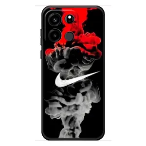 Силіконовый Чохол на OnePlus Turbo 6V з картинкою НАЙК (Nike дим)