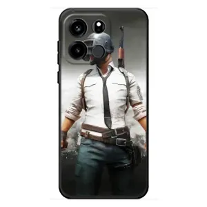 Силиконовый чехол с картинкой "Герой Pubg" на OnePlus Turbo 6V (Пабг)