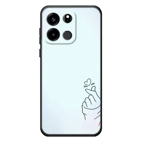 Чехол с рисунком «Сердце на голубом» для OnePlus Turbo 6V Чехол с рисунком «Сердце на голубом» для OnePlus Turbo 6V