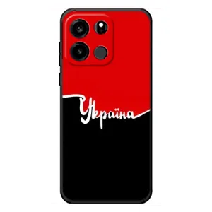 Чехлы УПА (Красно-Чёрный) на OnePlus Turbo 6V (Украина УПА)