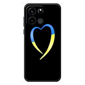 Силиконовый Чехол на OnePlus Turbo 6V (Я-Украина) (Украинское сердце)