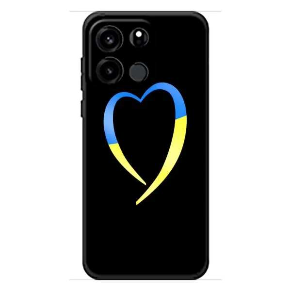 Чехол с рисунком «Украинское сердце» для OnePlus Turbo 6V