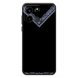 Силиконовый Чехол на OnePlus Turbo 6V (Воротник вышиванки)