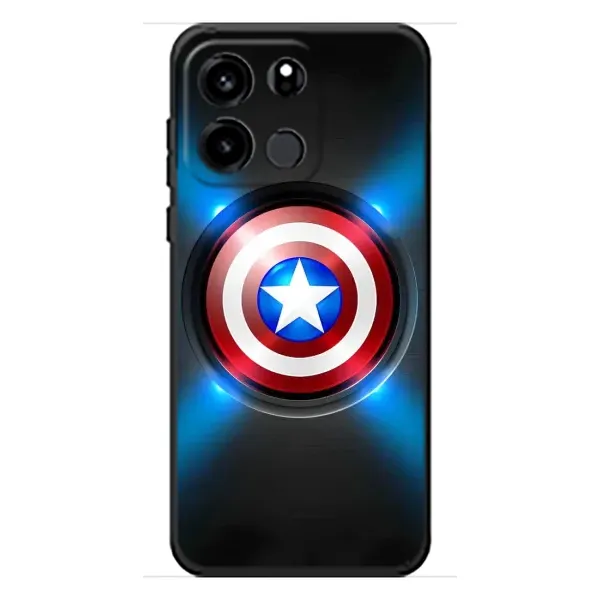 Чехол с рисунком «Яркий Щит Капитана» для OnePlus Turbo 6V