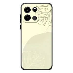 Чохол квітковий дизайн для OnePlus Turbo 6V (Зелений фон)