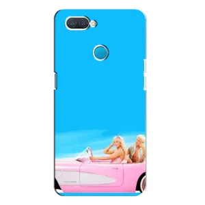 Силиконовый Чехол Барби Фильм на OPPO A12 (Барби и Кен)